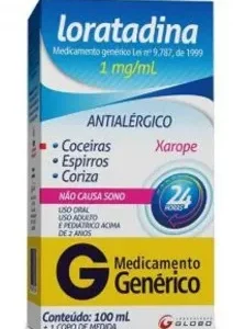 Loratadina 100ml Globo